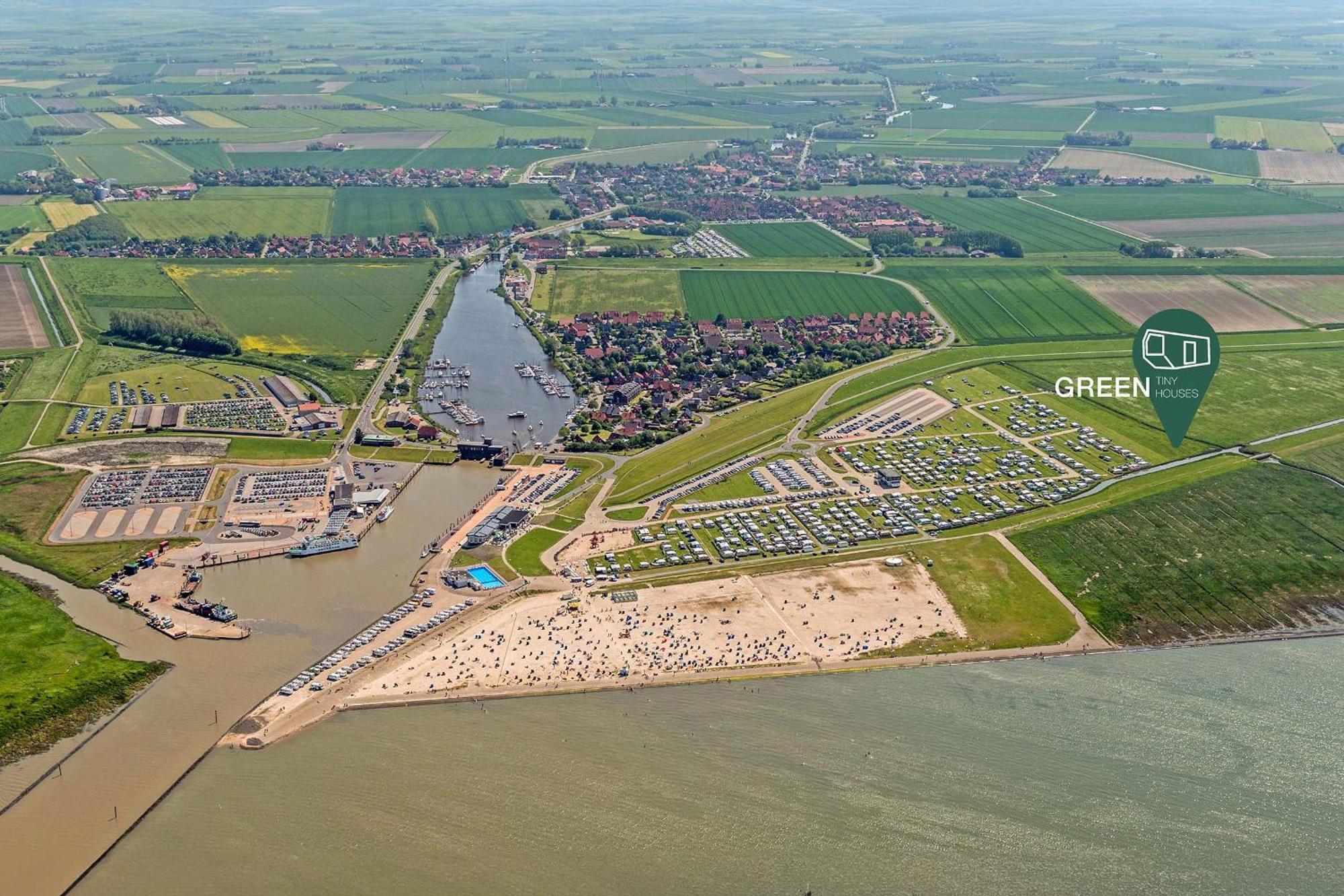 Tiny House Pioneer 18 Zur Meerseite - Green Tiny Village Harlesiel Carolinensiel Eksteriør bilde