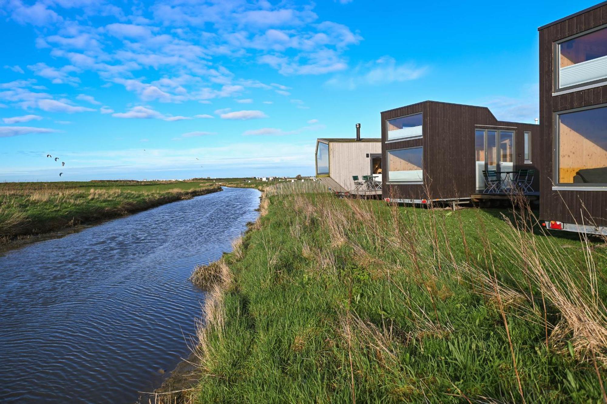 Tiny House Pioneer 18 Zur Meerseite - Green Tiny Village Harlesiel Carolinensiel Eksteriør bilde